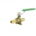 1/2" Expansion PEX Brass Ball Valve w/ Drop Ears, Lead-Free