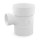 4" x 4" x 2" PVC DWV Sanitary Street Tee (Spigot x Socket x Socket)