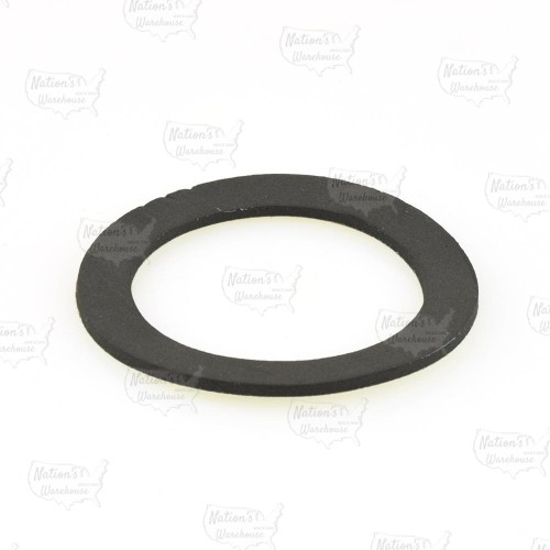 2-3/4" OD x 2" ID, No-Putty Gasket for Laundry Drain, Bar Sink or Tub Drain