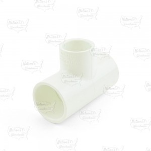 1" x 1" x 3/4" PVC (Sch. 40) Reducing Tee