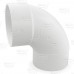 8" PVC DWV 90° Street Elbow