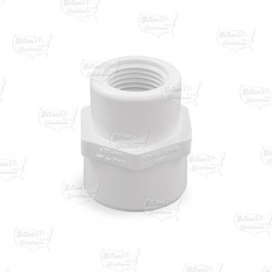 3/4" x 1/2" PVC (Sch. 40) FIP x FIP Coupling