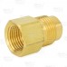 5/8" Flare x 1/2" Female NPT Threaded Brass Adapter