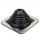 1-1/3" - 4" dia. Pipe, Master Flash Profiled/Corrugated Metal Roof Flashing, 6" x 6" base