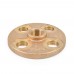 1/2" FPT Brass Floor Flange, Lead-Free