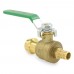 1/2" PEX x Press Brass Ball Valve, Full Port (Lead-Free)