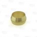 3/8" OD Brass Compression Sleeve, Lead-Free (Bag of 10)