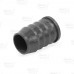 1" Barbed Insert PVC Plug, Sch 40, Gray