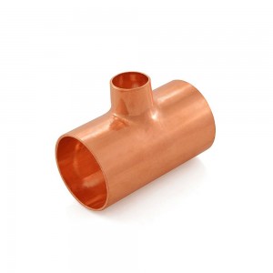 1-1/4" x 1-1/4" x 1/2" Copper Tee