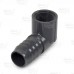 1" Barbed Insert x 3/4" Female NPT 90° PVC Reducing Elbow, Sch 40, Gray