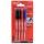 (Pack of 4) Ultra Fine Point Inkzall Jobsite Pens, Colored