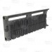 2ft Cast Iron Baseboard Radiator (Left Section), Floor Standing, 10" H x 2-1/2" D x 24" W..