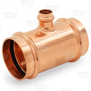 2" x 2" x 1/2" Press Copper Tee, Imported