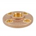 1" FPT Brass Floor Flange, Lead-Free