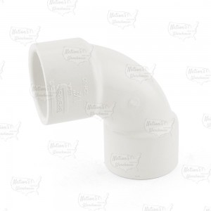 1-1/2" PVC (Sch. 40) 90° Sweep Elbow