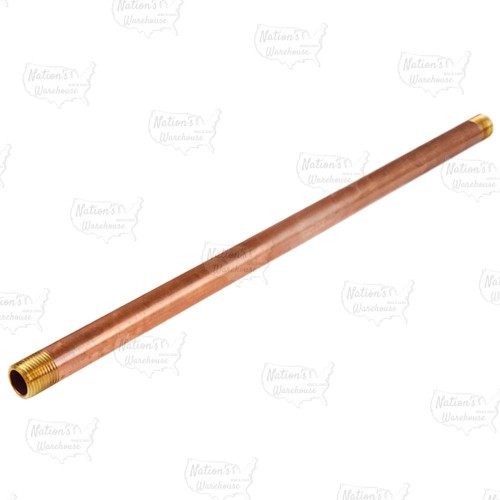 1/2" x 16" Brass Pipe Nipple