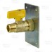 ProFlex Termination Plate w/ 1/2" (MIP x CSST) Gas Ball Valve