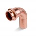 1/2" Press Copper 90° Street Elbow, Imported