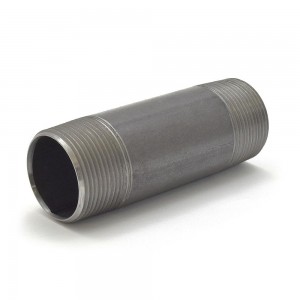 1-1/4” x 4-1/2” Black Pipe Nipple