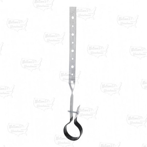 Plastic Coated Metal Suspention DWV Hanger for 1-1/2" PVC/ABS Pipe