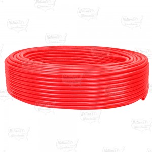 1/2" x 300ft PowerPEX Non-Barrier PEX-B Tubing, Red (Expandable, F1960 compliant)