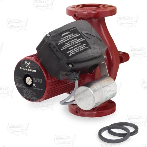 UP43-110F Cast Iron Circulator Pump, 115/230V