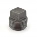 1" Black Plug (Imported)