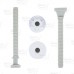 3-1/2" long PlumbPerfect Closet Bolts Kit