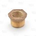 3/4" MPT x 1/2" FPT Brass Bushing, Lead-Free