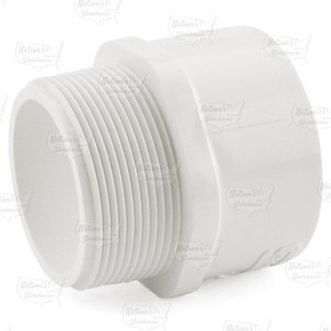 2" PVC (Sch. 40) MIP x Socket Adapter