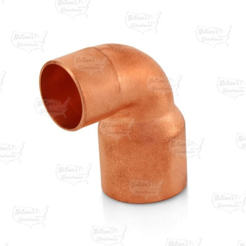 3/4” x 1” Copper 90° Reducing Elbow