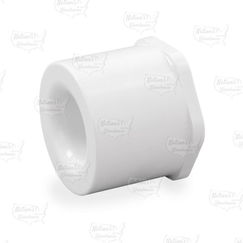 1-1/4" x 1/2" PVC (Sch. 40) Spigot x Socket Bushing