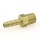 3/16" Hose Barb x 1/8" MIP Brass Adapter