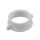 1-1/2" Tubular Slip Nut, White PolyPropylene