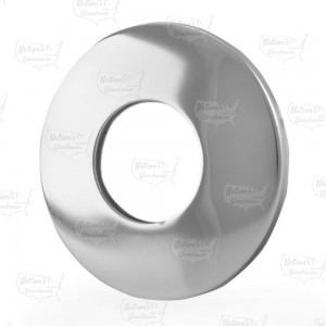 3/4" IPS Chrome Plated Steel Escutcheon for 1/2" Brass, Iron Pipes, Shower Arms