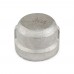 3/8" 304 Stainless Steel Cap, FNPT threaded