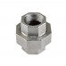 3/4" 304 Stainless Steel Union, FNPT x FNPT threaded