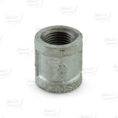 1/2" Galvanized Coupling