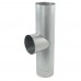 6" Galvanized Flue Tee, 24" Length, 24 GA..