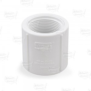 1-1/4" PVC (Sch. 40) FIP x FIP Coupling