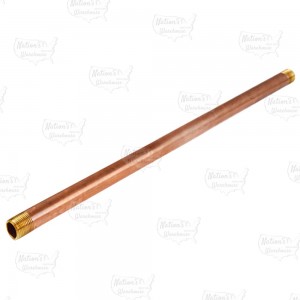 3/4" x 18" Brass Pipe Nipple