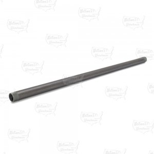 1-1/2" x 30" Black Pipe Nipple