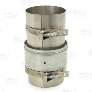 3" Stainless Steel Fireplace Insert Appliance Adapter for Chimney Liner