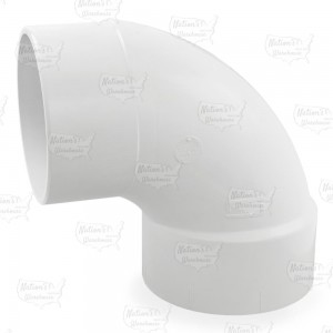 8" PVC DWV 90° Street Elbow