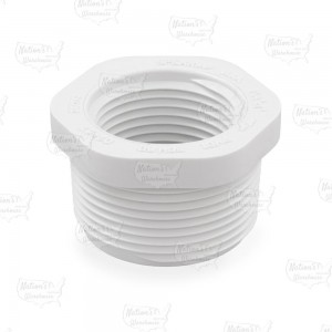 1-1/4" x 1" PVC (Sch. 40) MIP x FIP Bushing