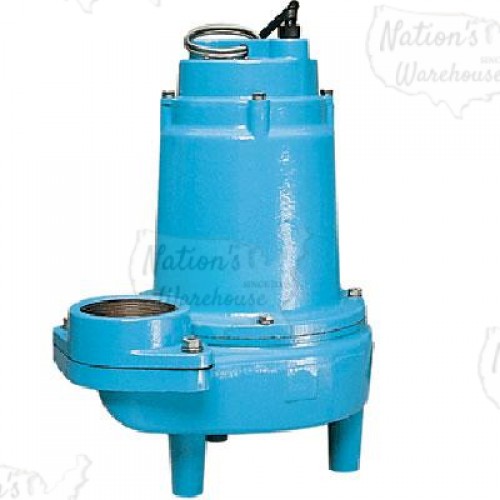 Manual Sewage Pump, 1/2HP, 20' cord, 115V