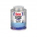 4 oz Medium-Body Blue Lava Primerless PVC Cement w/ Dauber, Extra Fast Set, Blue