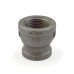 1" x 3/4" Black Coupling (Imported)