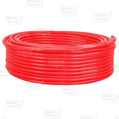 3/4" x 500ft PowerPEX Non-Barrier PEX-B Tubing, Red (Expandable, F1960 compliant)