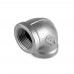 3/4" 304 Stainless Steel 90° Elbow, FNPT threaded